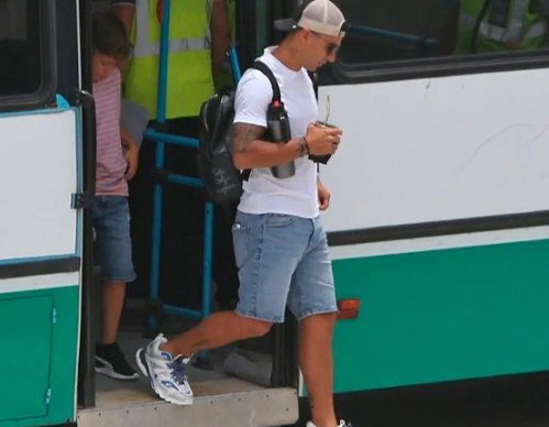 Mate en mano, Lucho Suárez llegó a Funes y ya se instaló con la familia Messi 